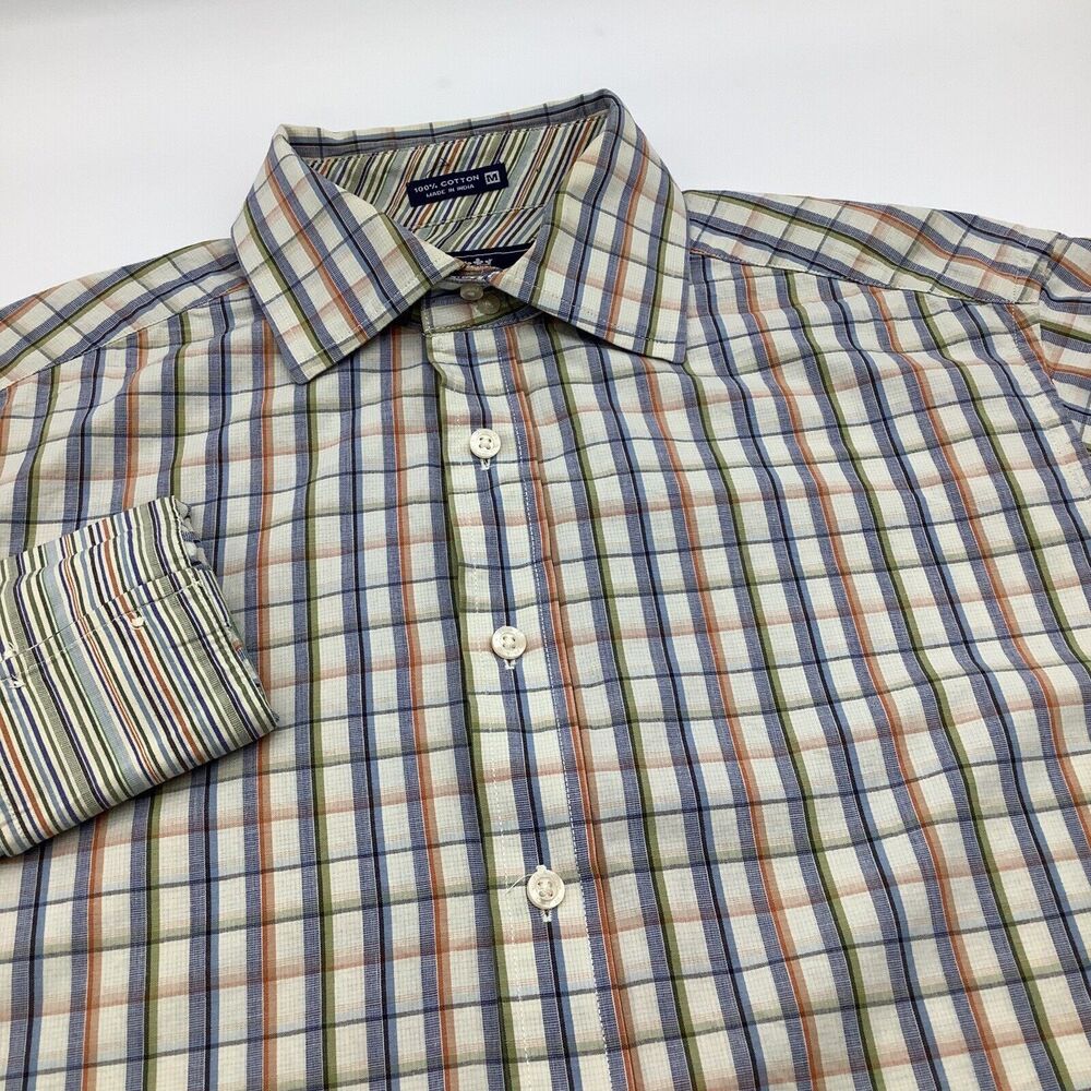 Robert Graham RG Mens Long Sleeve Button Up Shirt Size Medium